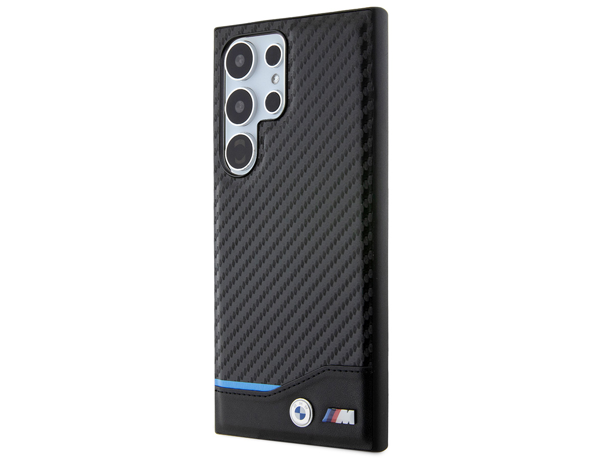 BMW M Carbon Look Case - Samsung Galaxy S24 Ultra hoesje