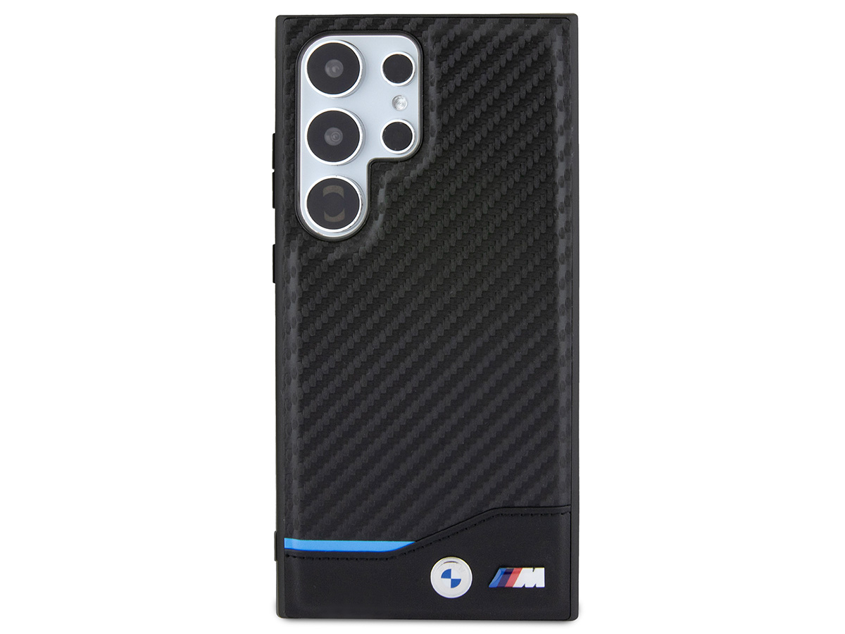 BMW M Carbon Look Case - Samsung Galaxy S24 Ultra hoesje