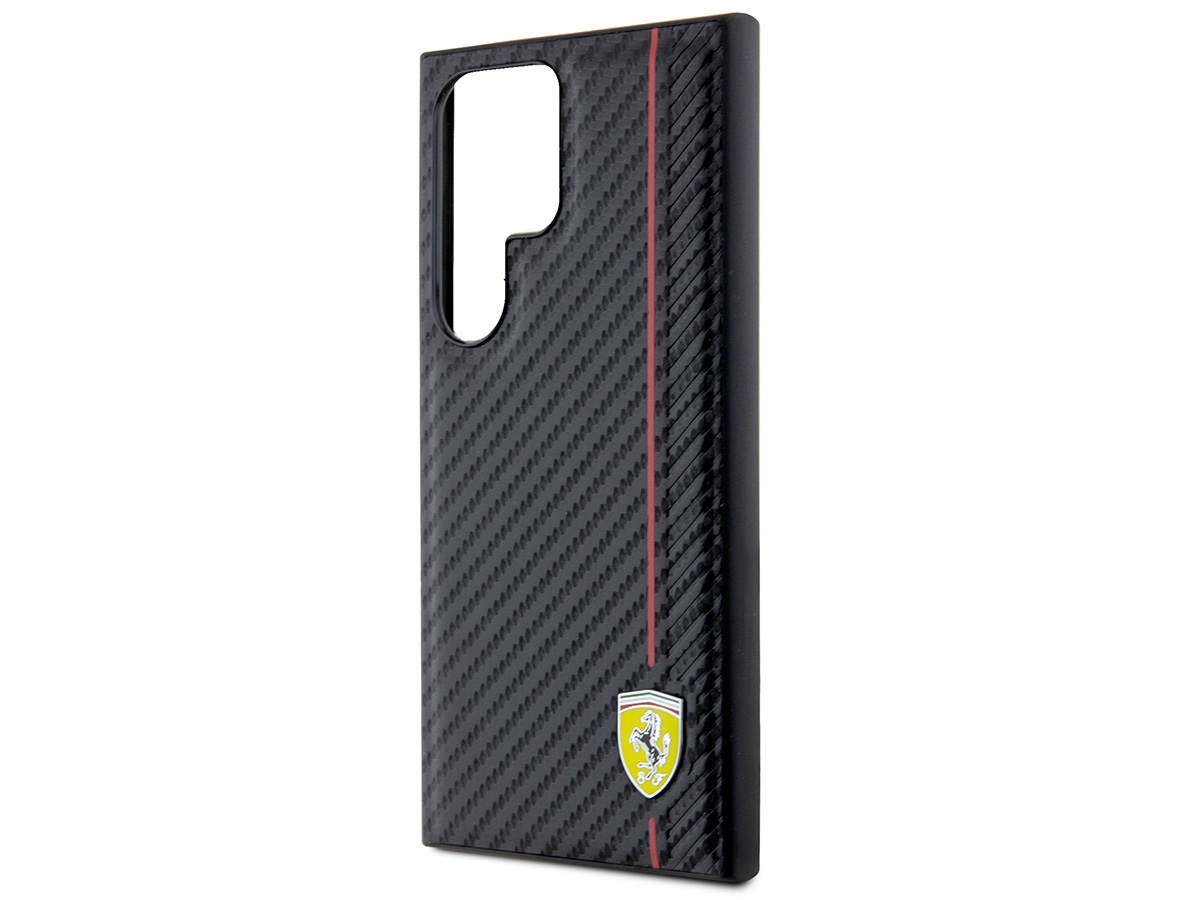 Ferrari Carbon Line Case - Samsung Galaxy S24 Ultra hoesje