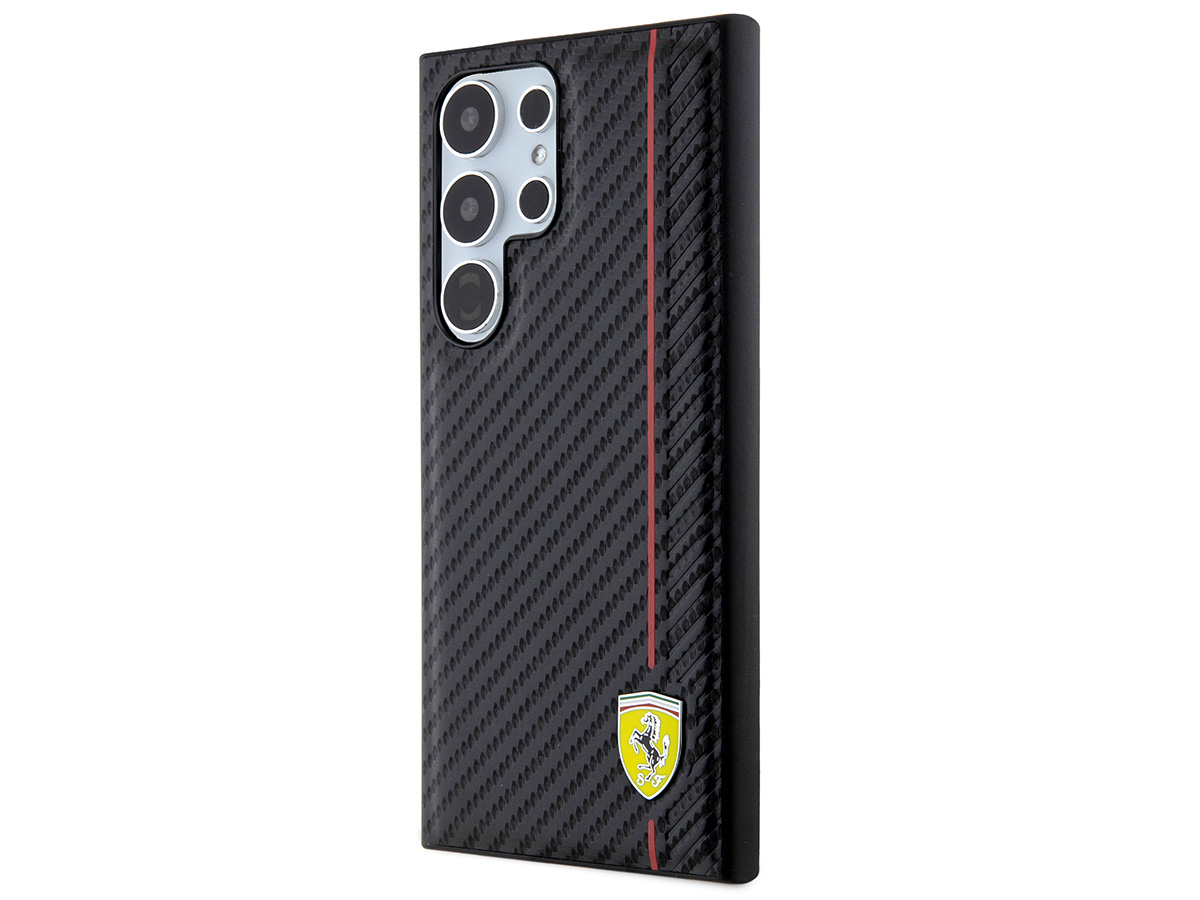 Ferrari Carbon Line Case - Samsung Galaxy S24 Ultra hoesje