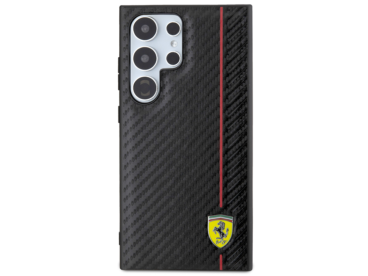 Ferrari Carbon Line Case - Samsung Galaxy S24 Ultra hoesje