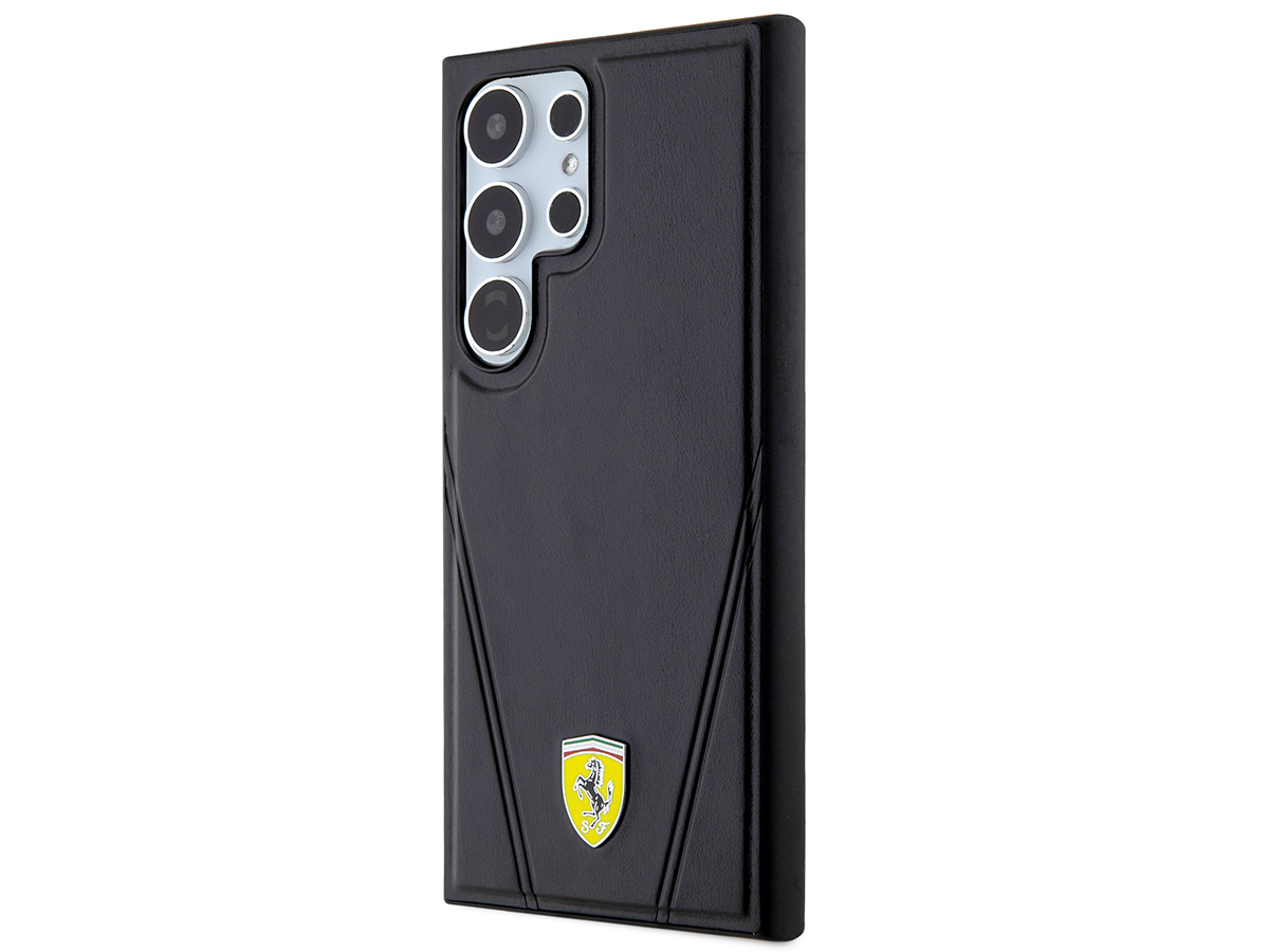 Ferrari PU Leather MagSafe Case - Samsung Galaxy S24 Ultra hoesje