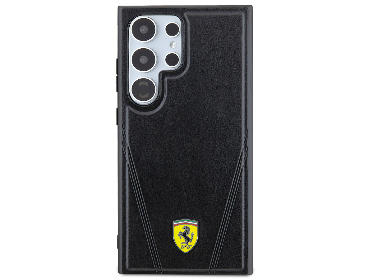 Ferrari PU Leather MagSafe Case - Samsung Galaxy S24 Ultra hoesje