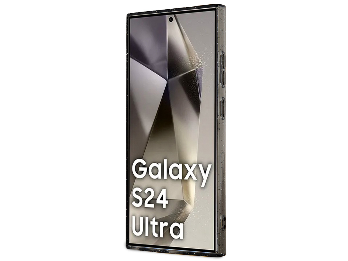Karl Lagerfeld Ikonik Duo Glitter TPU Case - Samsung Galaxy S24 Ultra hoesje