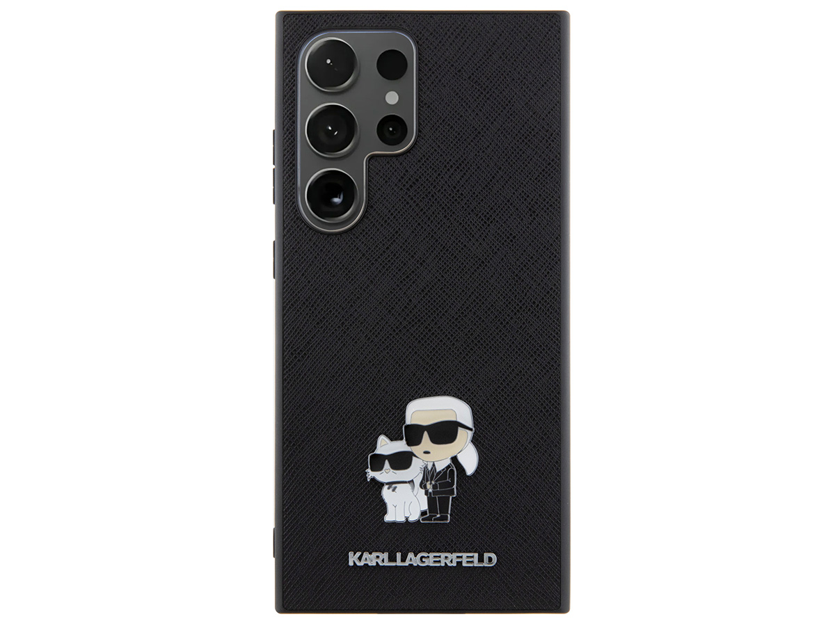 Karl Lagerfeld Ikonik Duo Metal Case - Samsung Galaxy S24 Ultra hoesje