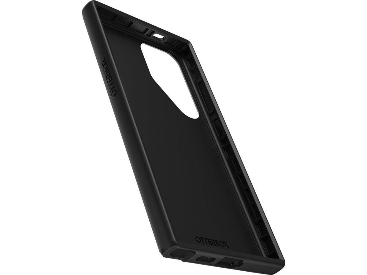 Otterbox Symmetry Rugged Case Zwart - Samsung Galaxy S24 Ultra hoesje