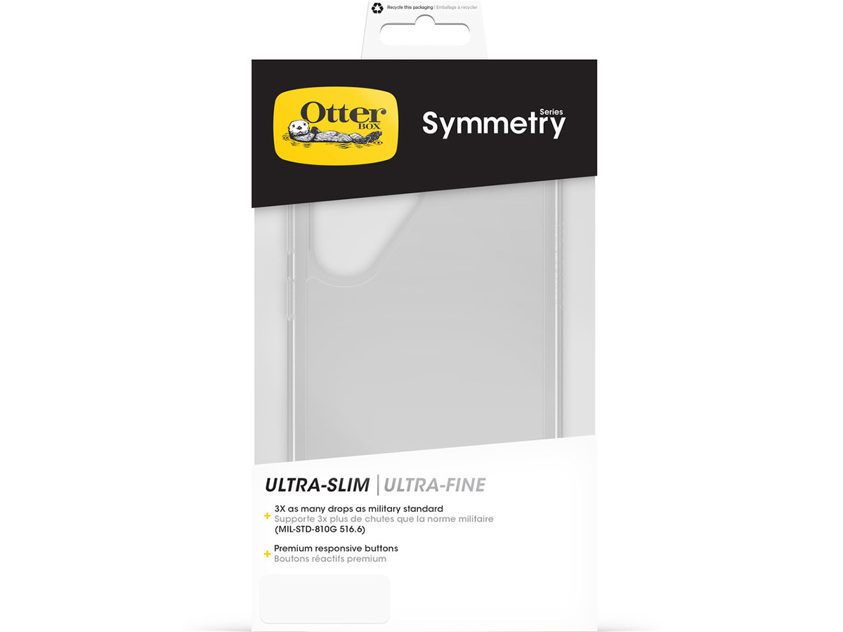 Otterbox Symmetry Rugged Case Clear - Samsung Galaxy S24 Ultra hoesje