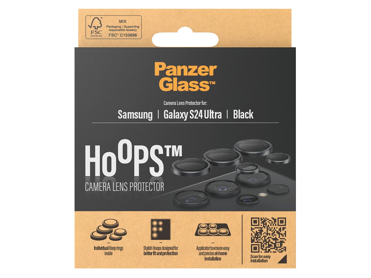 PanzerGlass Camera Lens Protector Hoops voor Samsung Galaxy S24 Ultra