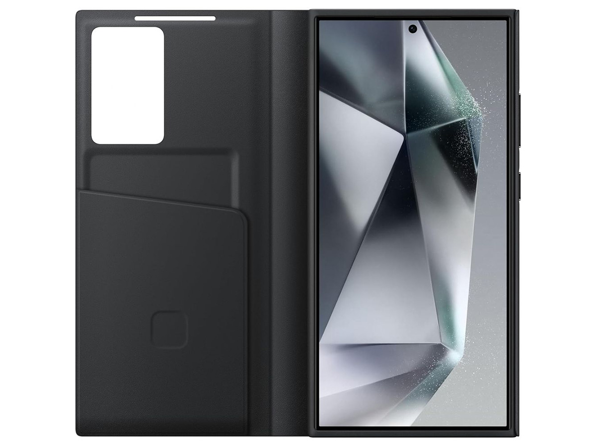 Samsung Galaxy S24 Ultra Smart View Wallet Case Zwart (EF-ZS928CB)