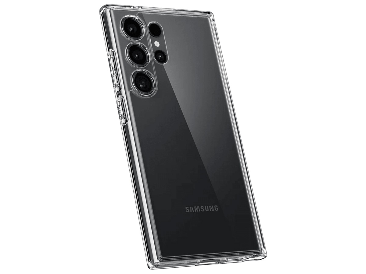 Spigen Ultra Hybrid Case Crystal Clear - Samsung Galaxy S24 Ultra hoesje