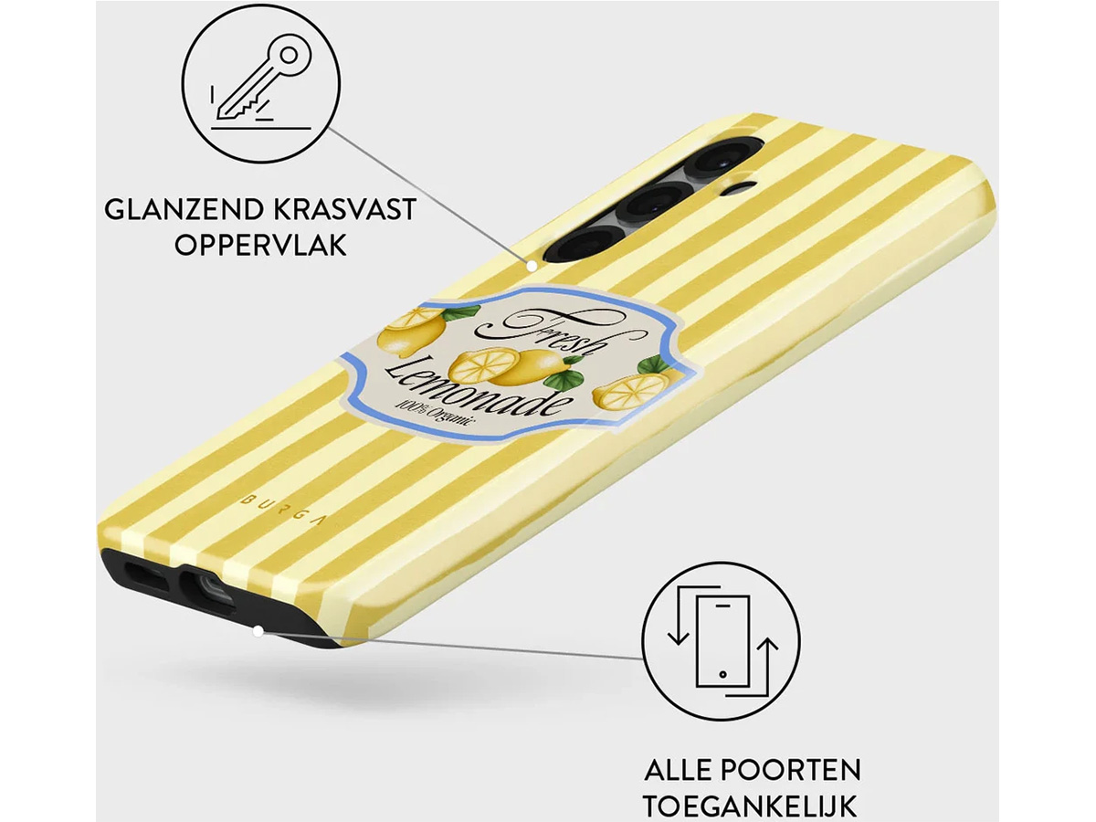 Burga Tough Case Frizzante - Rugged Fashionable Samsung Galaxy S25 Hoesje