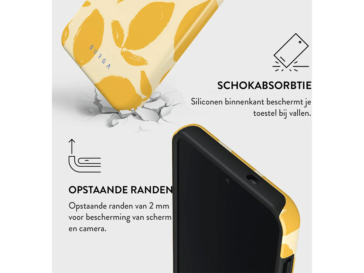 Burga Tough Case Lemon Tart - Samsung Galaxy S25 Hoesje