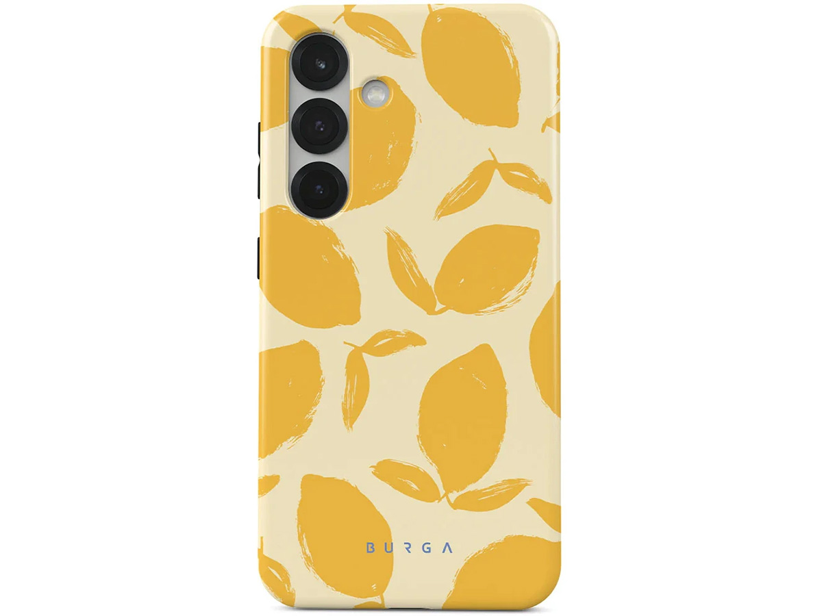 Burga Tough Case Lemon Tart - Samsung Galaxy S25 Hoesje