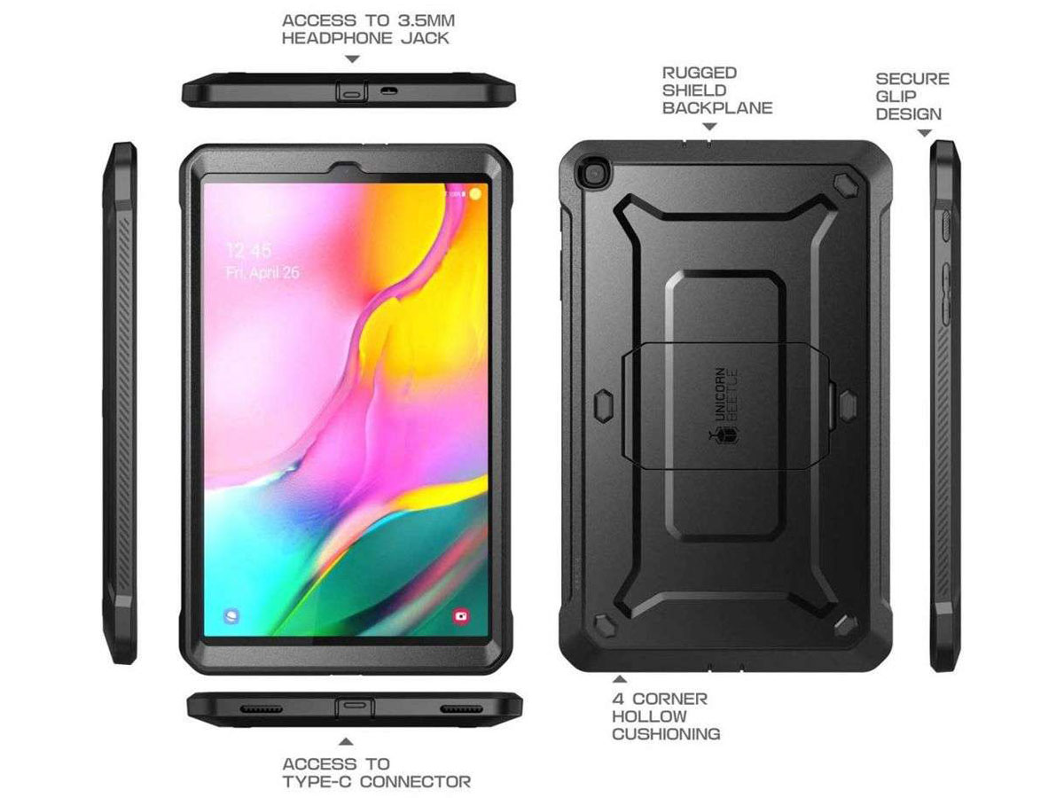 Supcase Unicorn Beetle Pro Case - Samsung Galaxy Tab A 10.1 (2019) hoesje