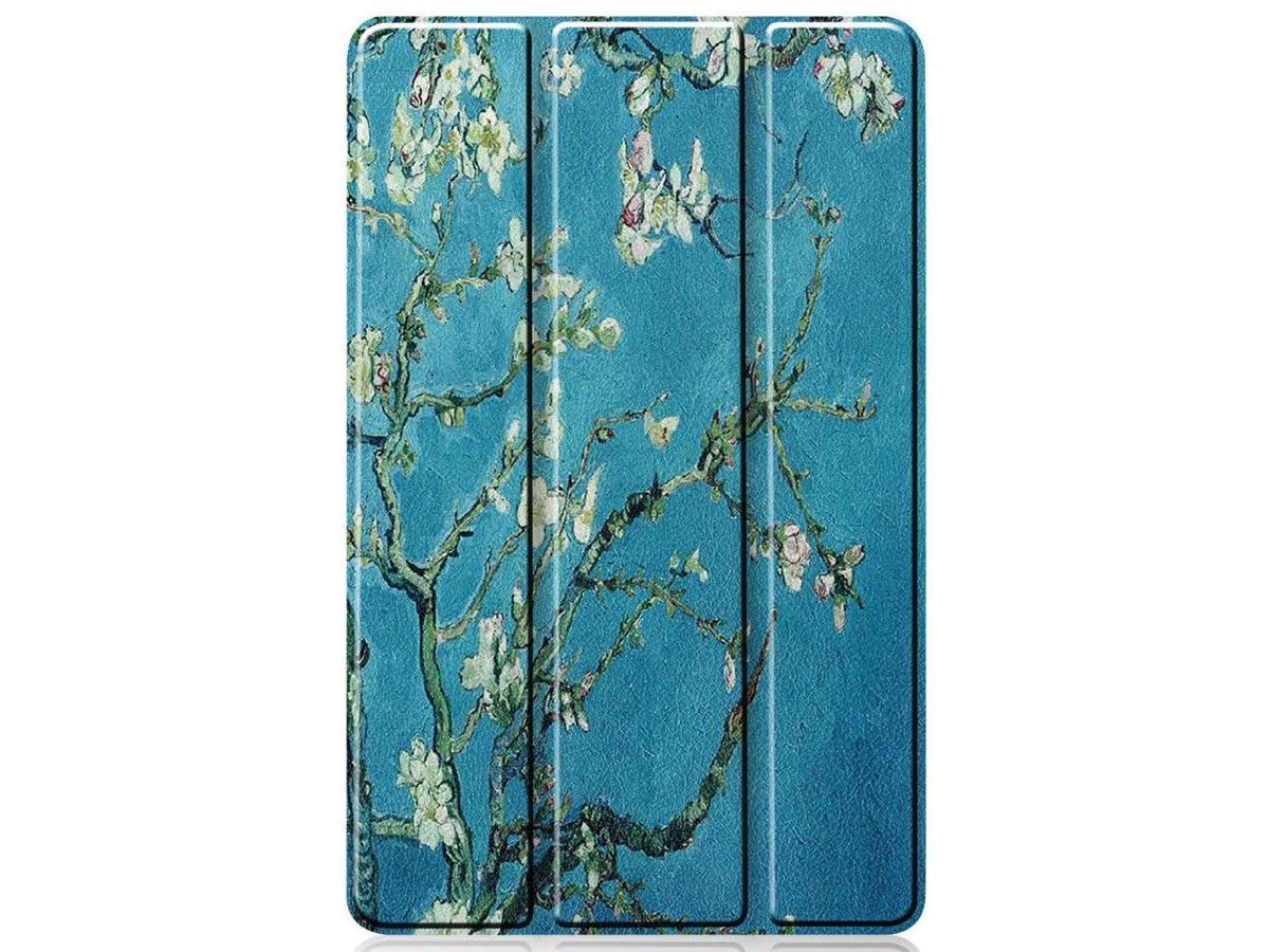 Smart Tri-Fold Bookcase Floral - Samsung Galaxy Tab A 8.4 2020 Hoesje