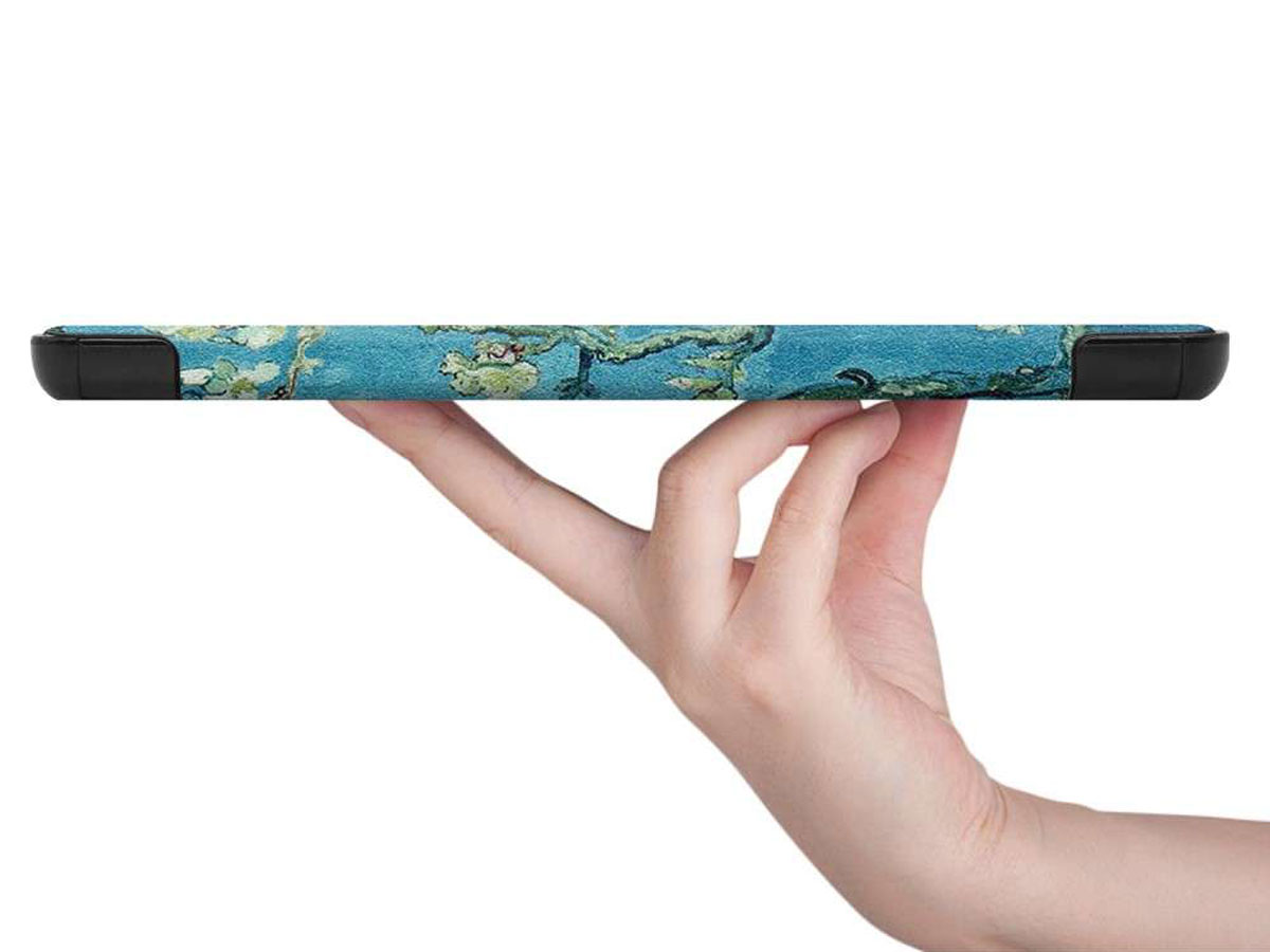 Smart Tri-Fold Bookcase Floral - Samsung Galaxy Tab A 8.4 2020 Hoesje