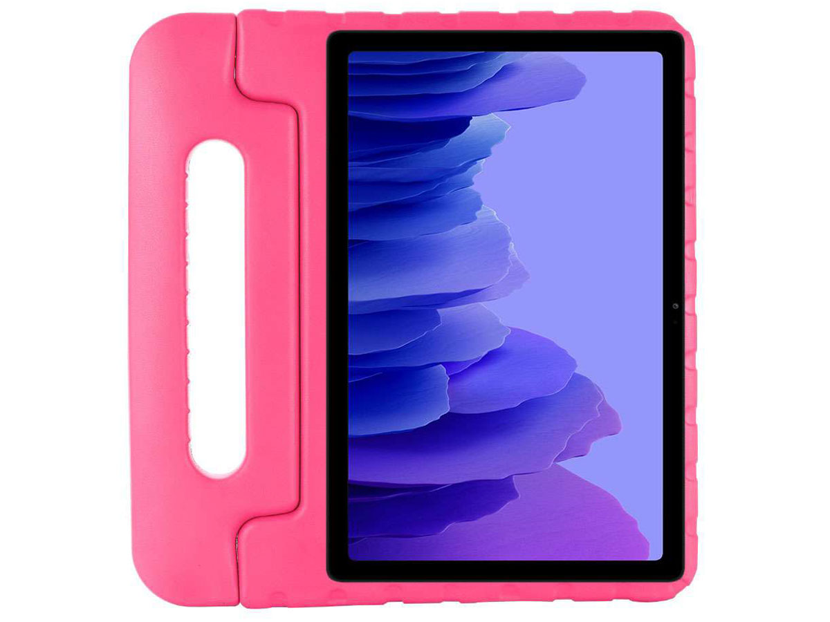 rek Oefenen gek Galaxy Tab A7 2020 Hoesje Kinderen Kidsproof Case Roze