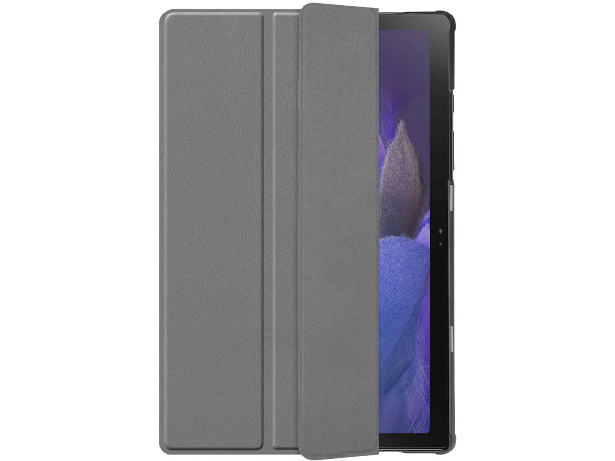 Smart Bookcase Grijs - Samsung Galaxy Tab A8 2021 Hoesje