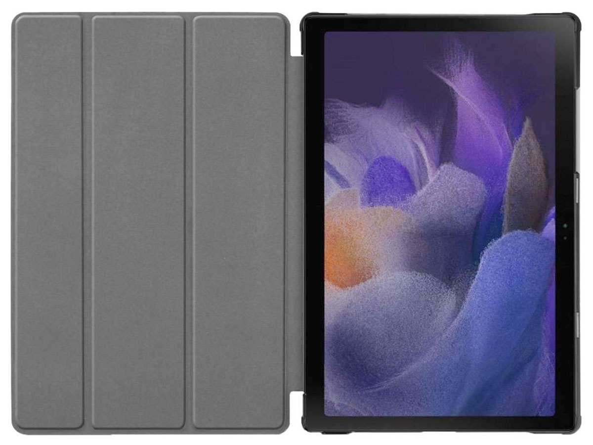 Smart Bookcase Donkerblauw - Samsung Galaxy Tab A8 2021 Hoesje