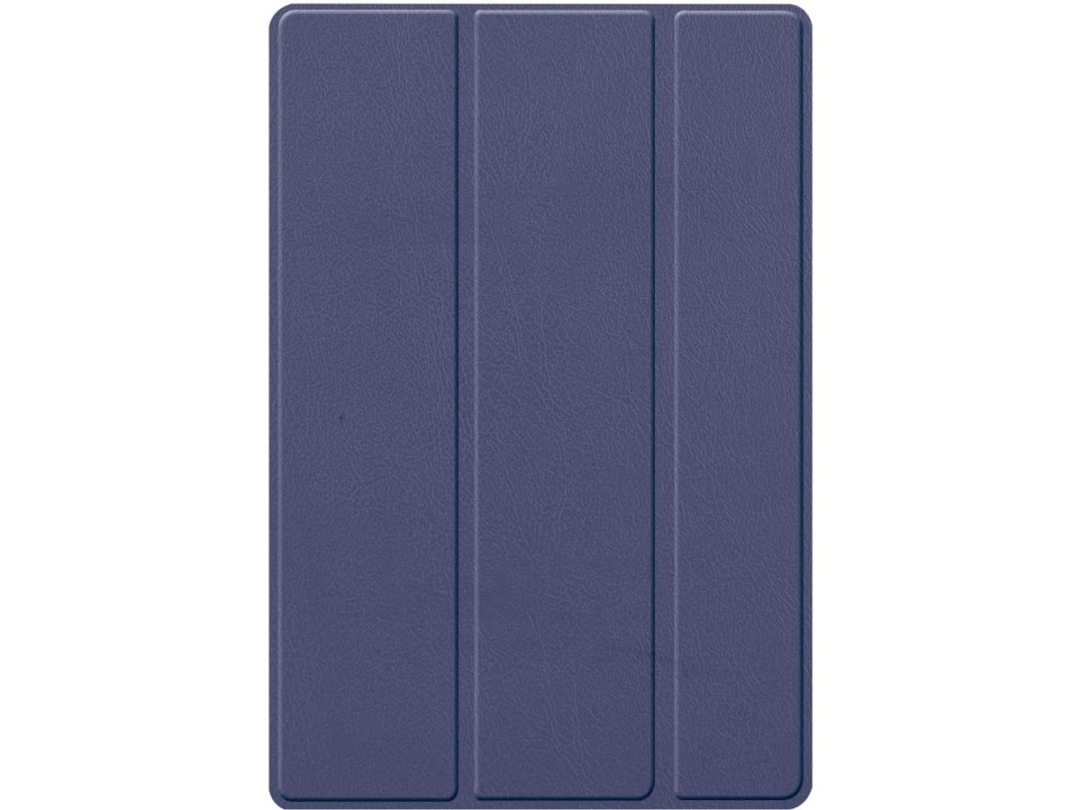 Smart Bookcase Donkerblauw - Samsung Galaxy Tab A8 2021 Hoesje