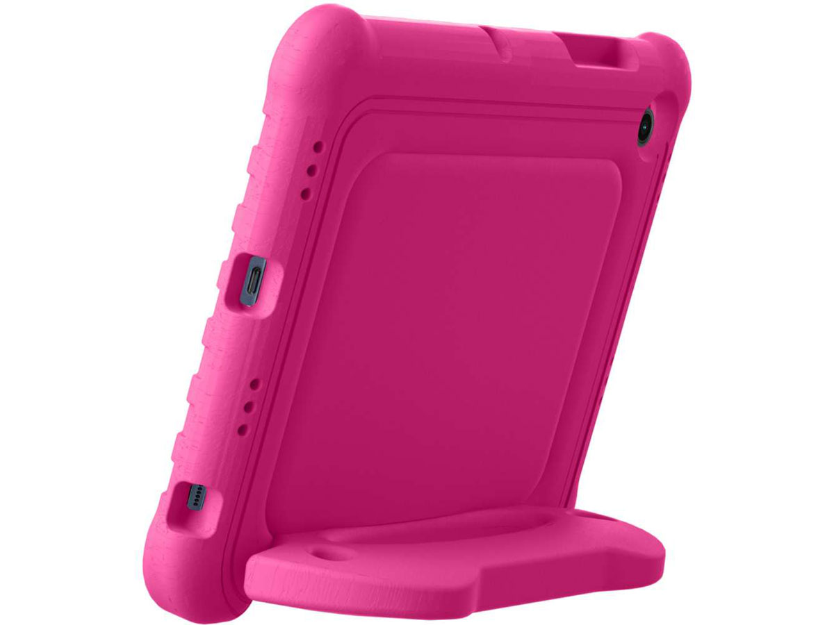 Kinderhoes Kids Case Roze - Kinder Samsung Galaxy Tab A8 Hoesje