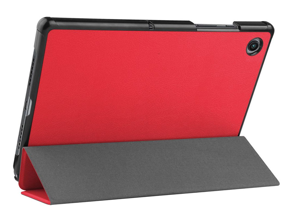 Just in Case Smart Folio Stand Case Rood - Samsung Galaxy Tab A9 Hoesje