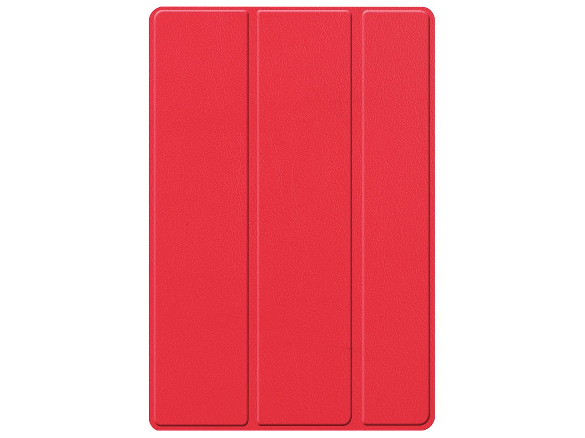 Just in Case Smart Folio Stand Case Rood - Samsung Galaxy Tab A9 Hoesje