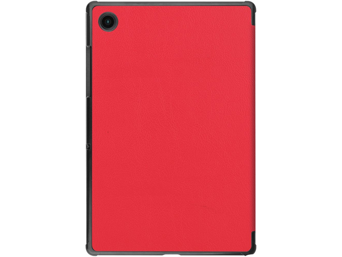 Just in Case Smart Folio Stand Case Rood - Samsung Galaxy Tab A9 Hoesje