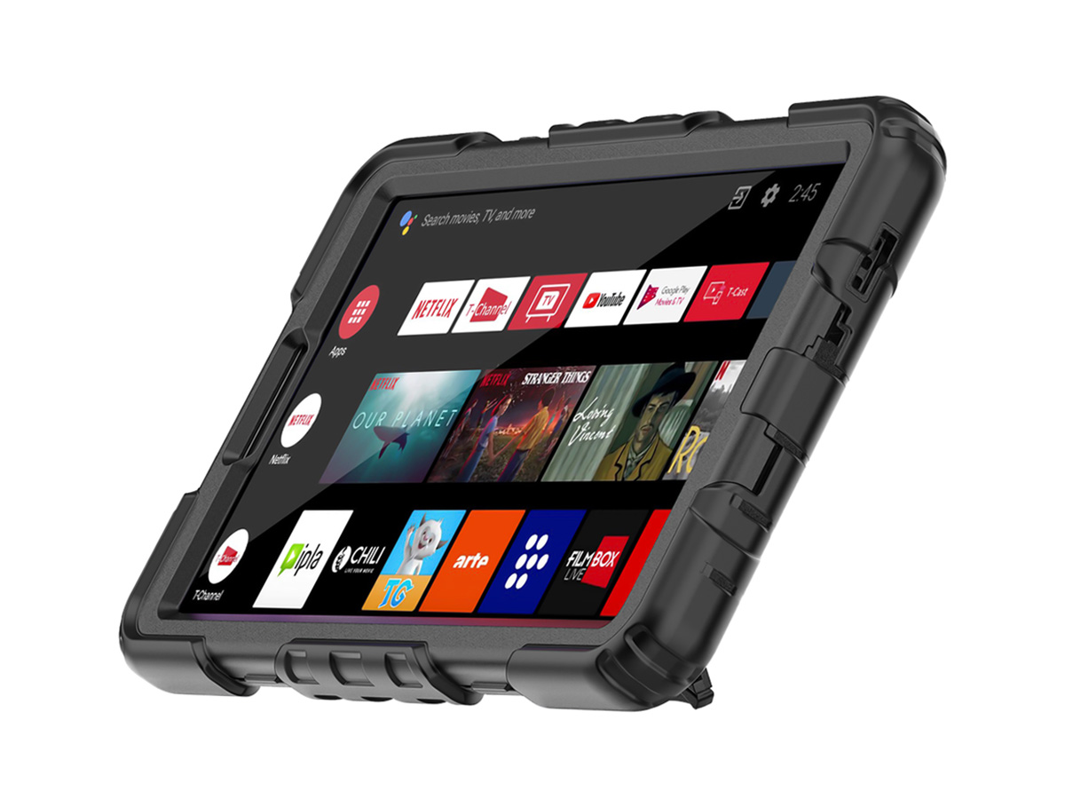 Airstrap Rugged Case - Samsung Galaxy Tab A9 Hoes met Handvat