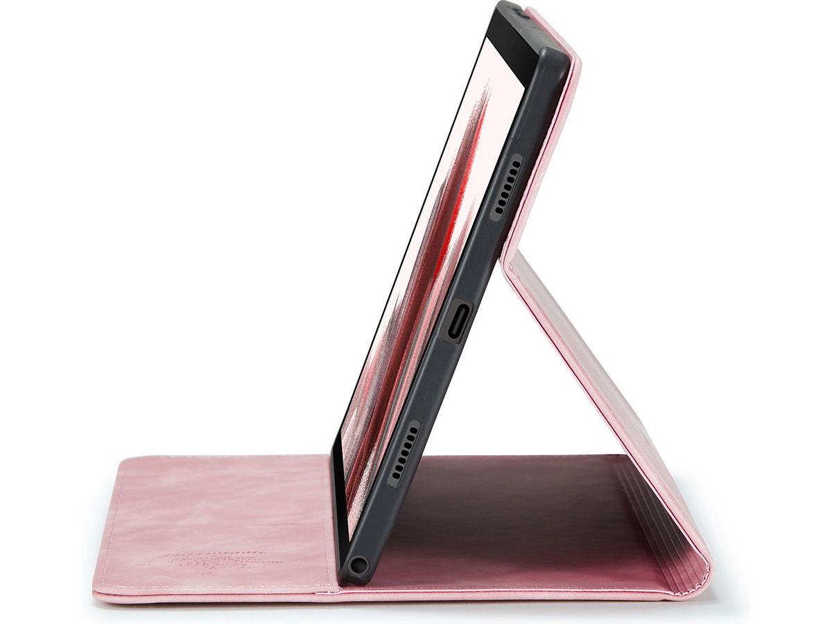 CaseMania Slim Stand Folio Case Roze - Samsung Galaxy Tab A9+ hoesje