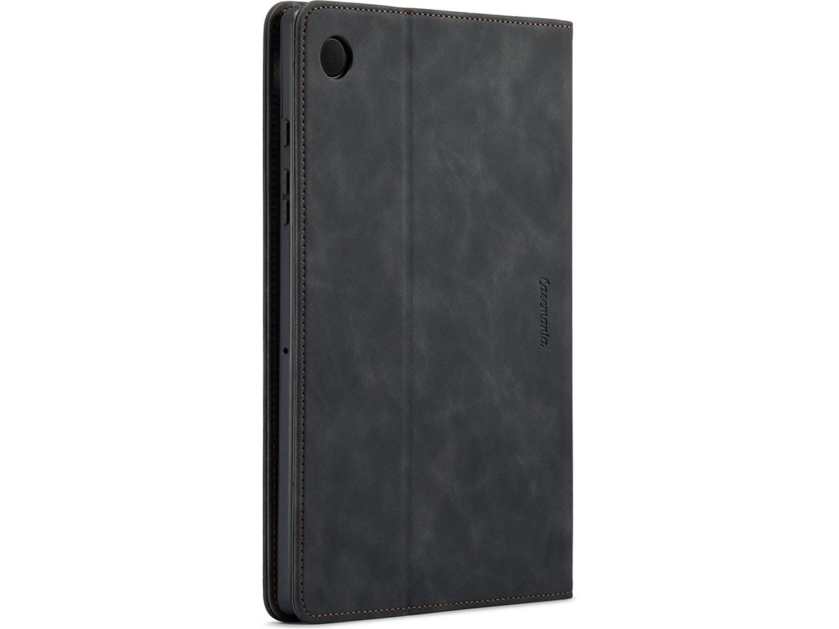 CaseMania Slim Stand Folio Case Zwart - Samsung Galaxy Tab A9+ hoesje