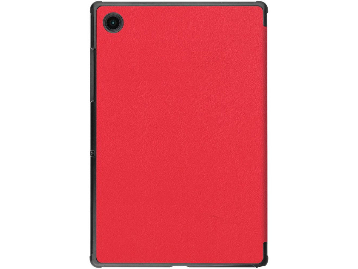 Just in Case Smart Folio Stand Case Rood - Samsung Galaxy Tab A9+ Hoesje