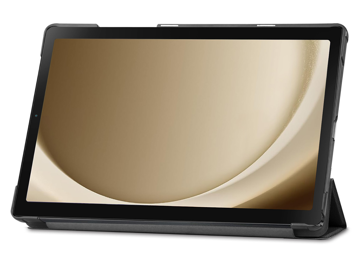 Just in Case Smart Folio Stand Case Zwart - Samsung Galaxy Tab A9+ Hoesje