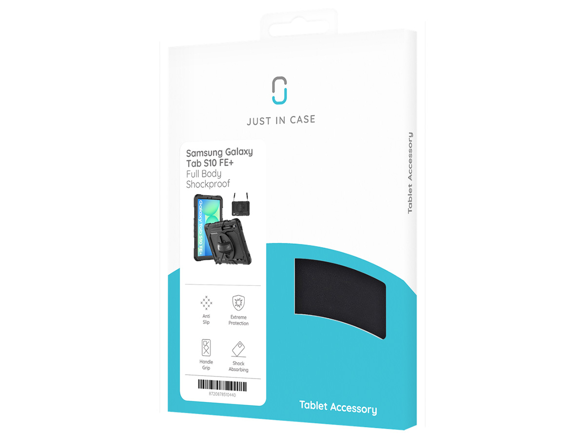 Airstrap Rugged Case - Samsung Galaxy Tab S10 FE+ Hoes met Handvat