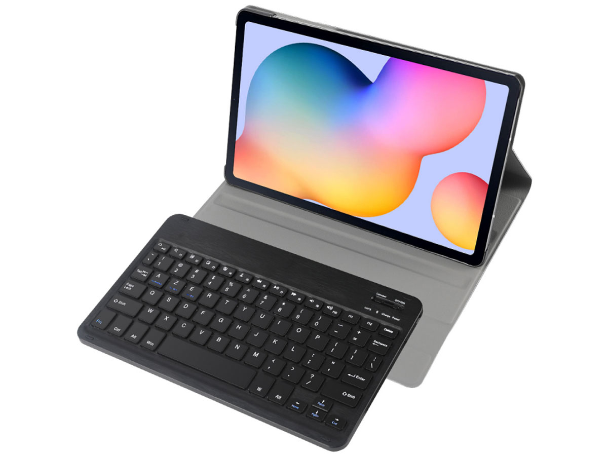 Waden Beter Badkamer Keyboard Case AZERTY Toetsenbord Galaxy Tab S6 Lite