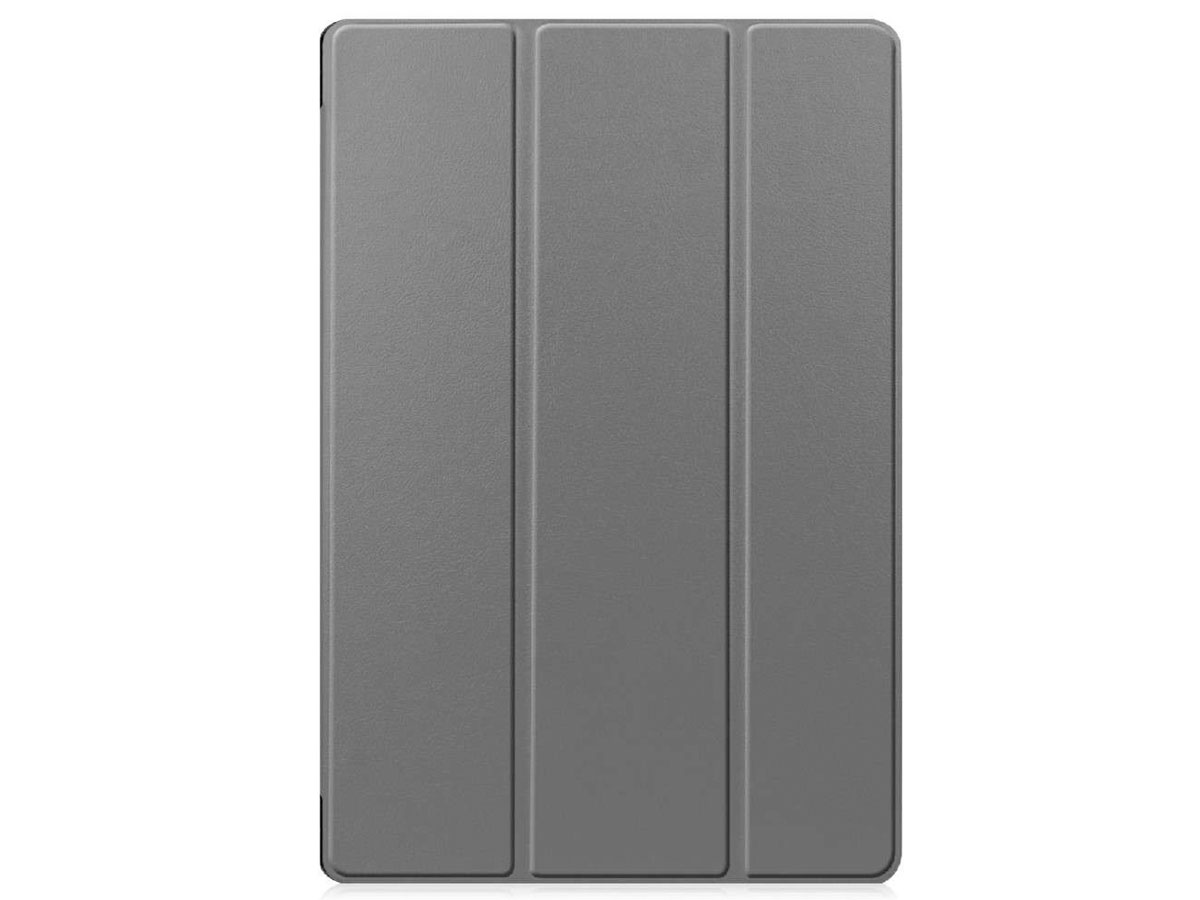 Smart Bookcase Grijs - Samsung Galaxy Tab S7 FE Hoesje