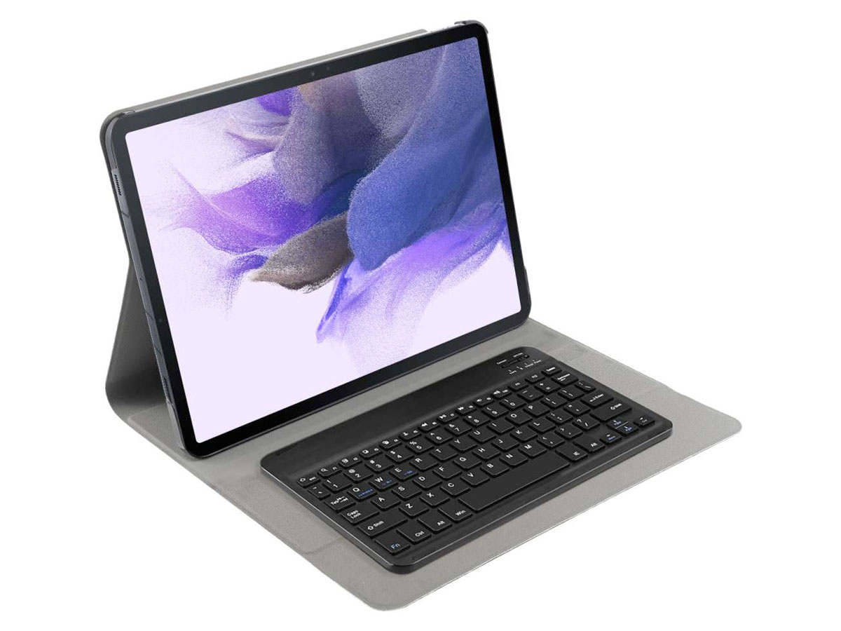 Hoelahoep diep dozijn Keyboard Case QWERTY Toetsenbord Galaxy Tab S7 FE