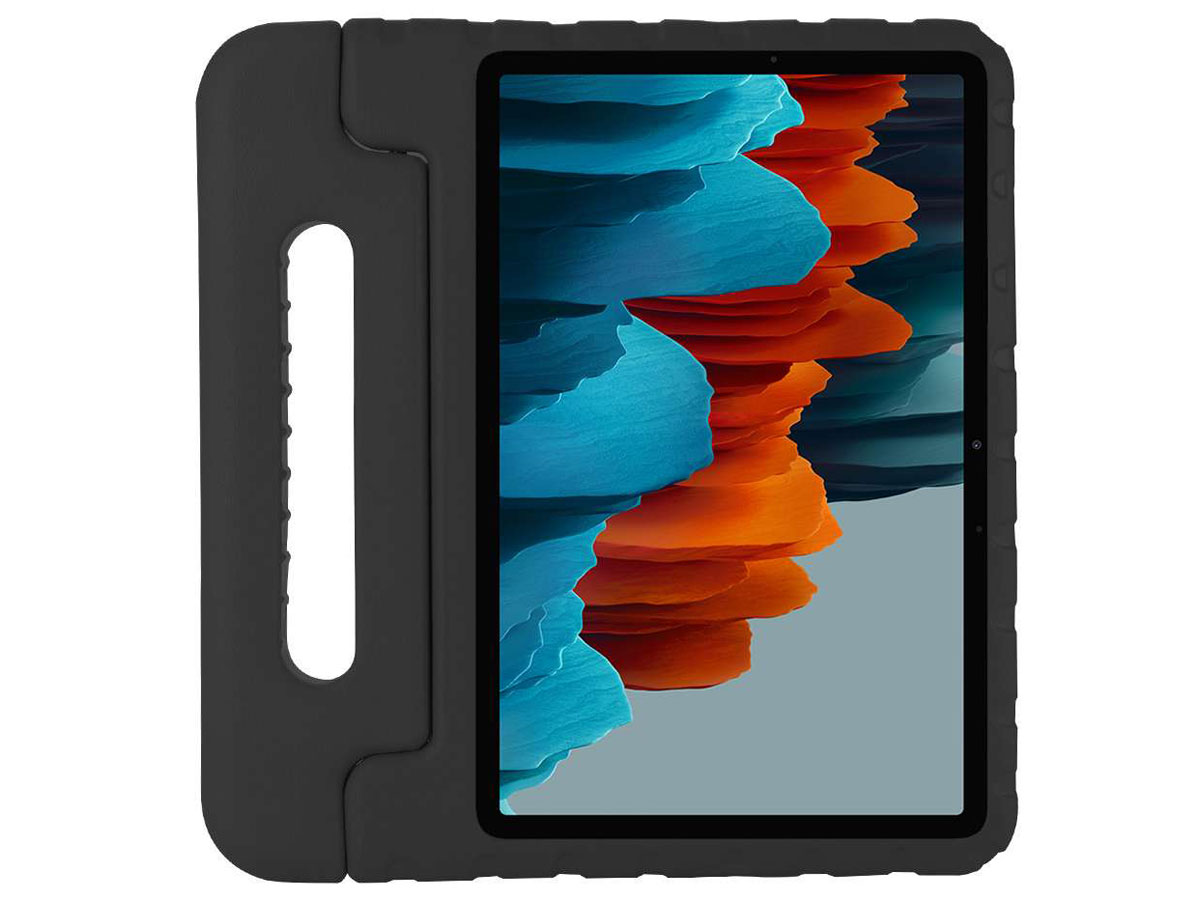 Kidsproof Case Zwart - Samsung Galaxy Tab S7 Hoesje voor Kinderen