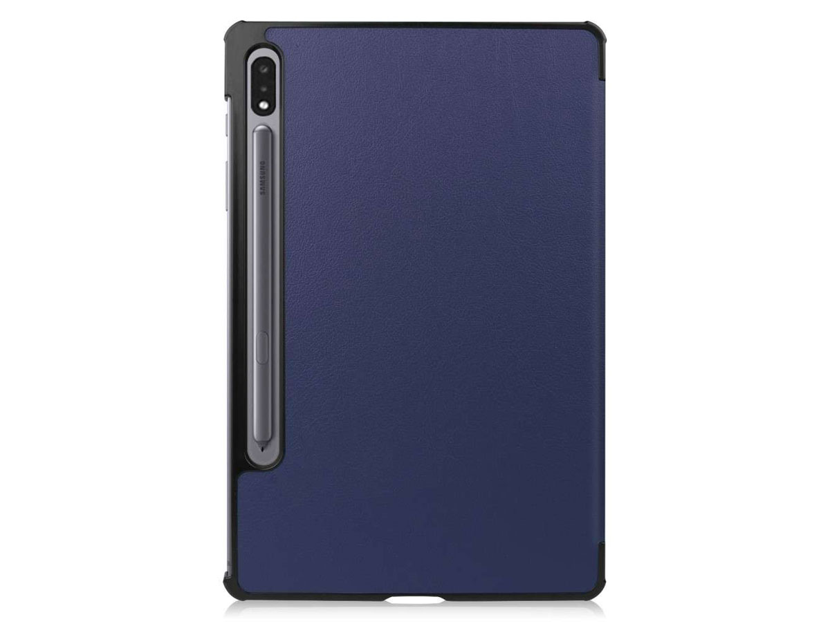 Smart Bookcase Blauw - Samsung Galaxy Tab S7 Hoesje