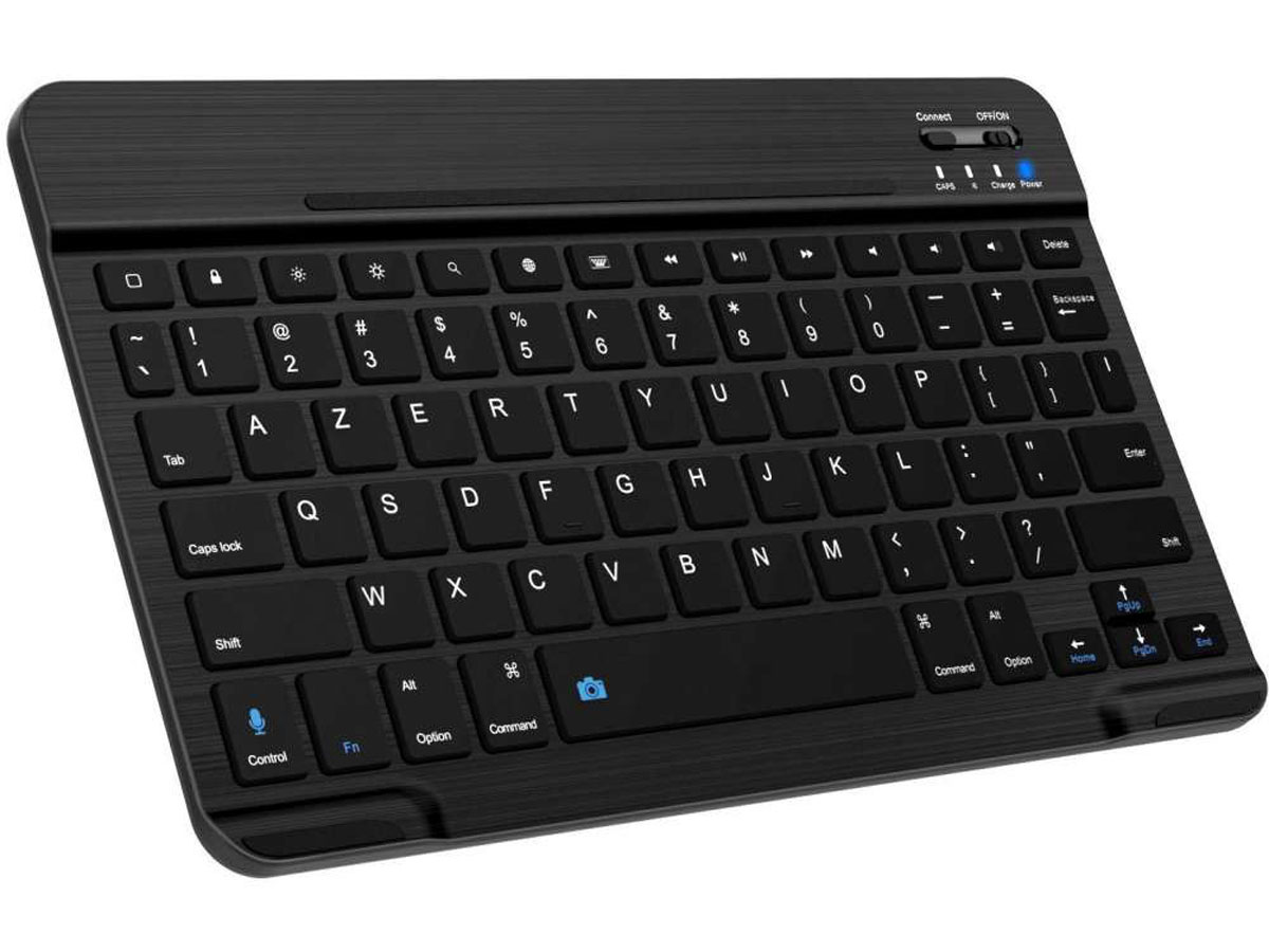 Presentator typist Sta op Keyboard Case AZERTY Toetsenbord Galaxy Tab S7 Plus