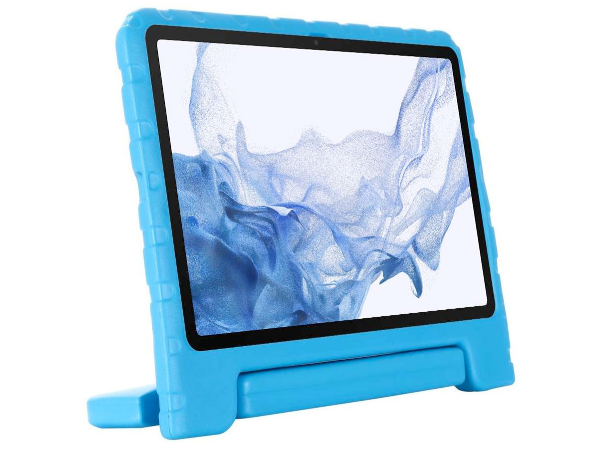 Kinderhoes Kids Case Blauw - Kinder Samsung Galaxy Tab S8 Hoesje