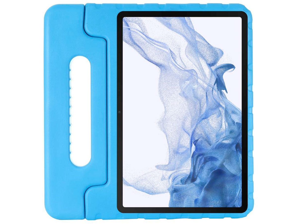 Kinderhoes Kids Case Blauw - Kinder Samsung Galaxy Tab S8+ Hoesje