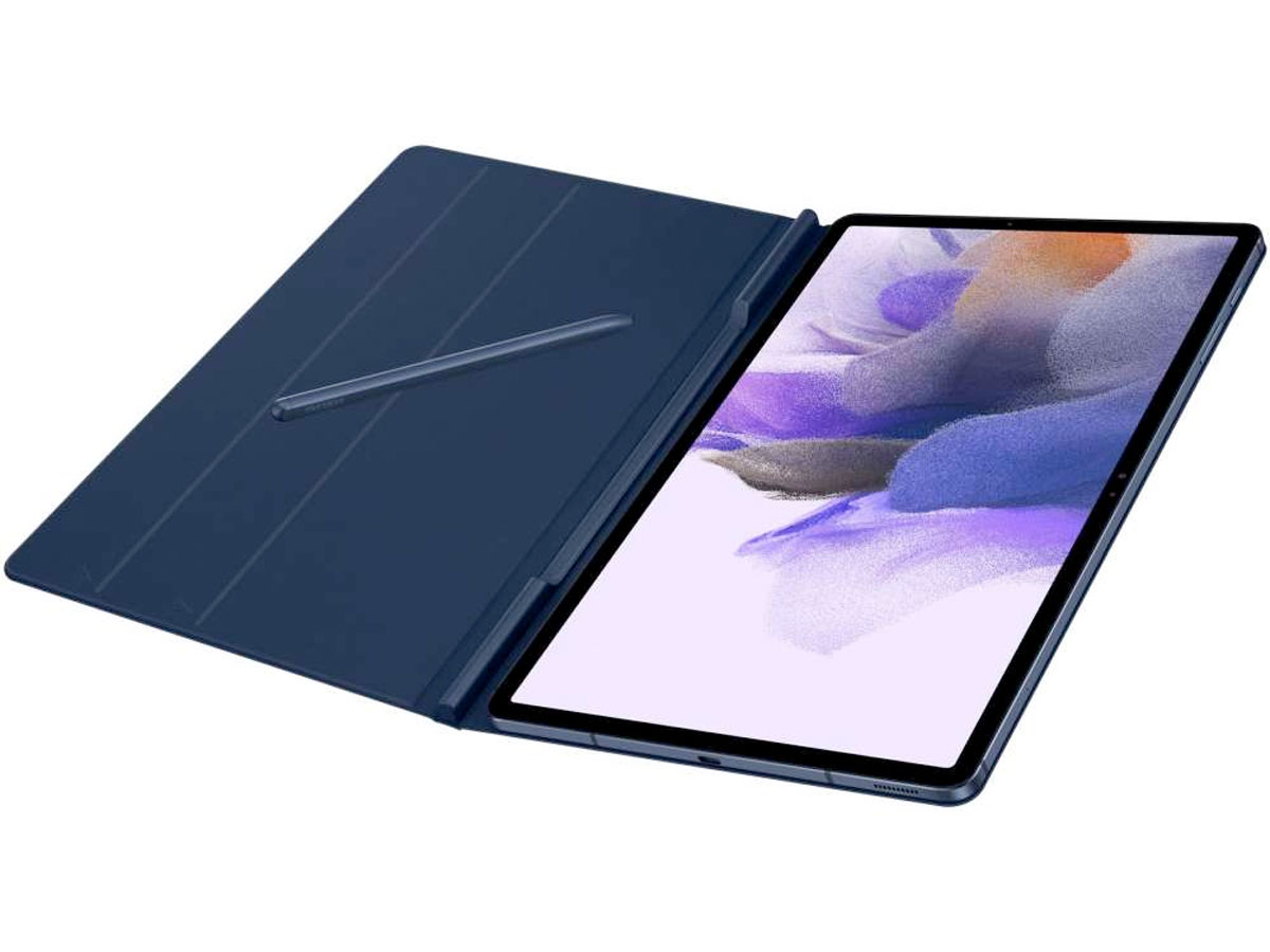 Samsung Galaxy Tab S8+/S7+/S7 FE Book Cover Hoes Navy