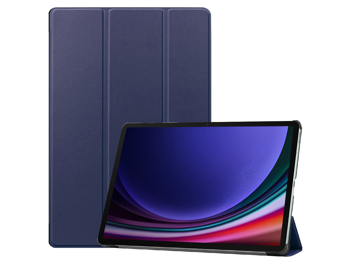 Just in Case Smart Folio Blauw - Samsung Galaxy Tab S9 / S9 FE Hoesje