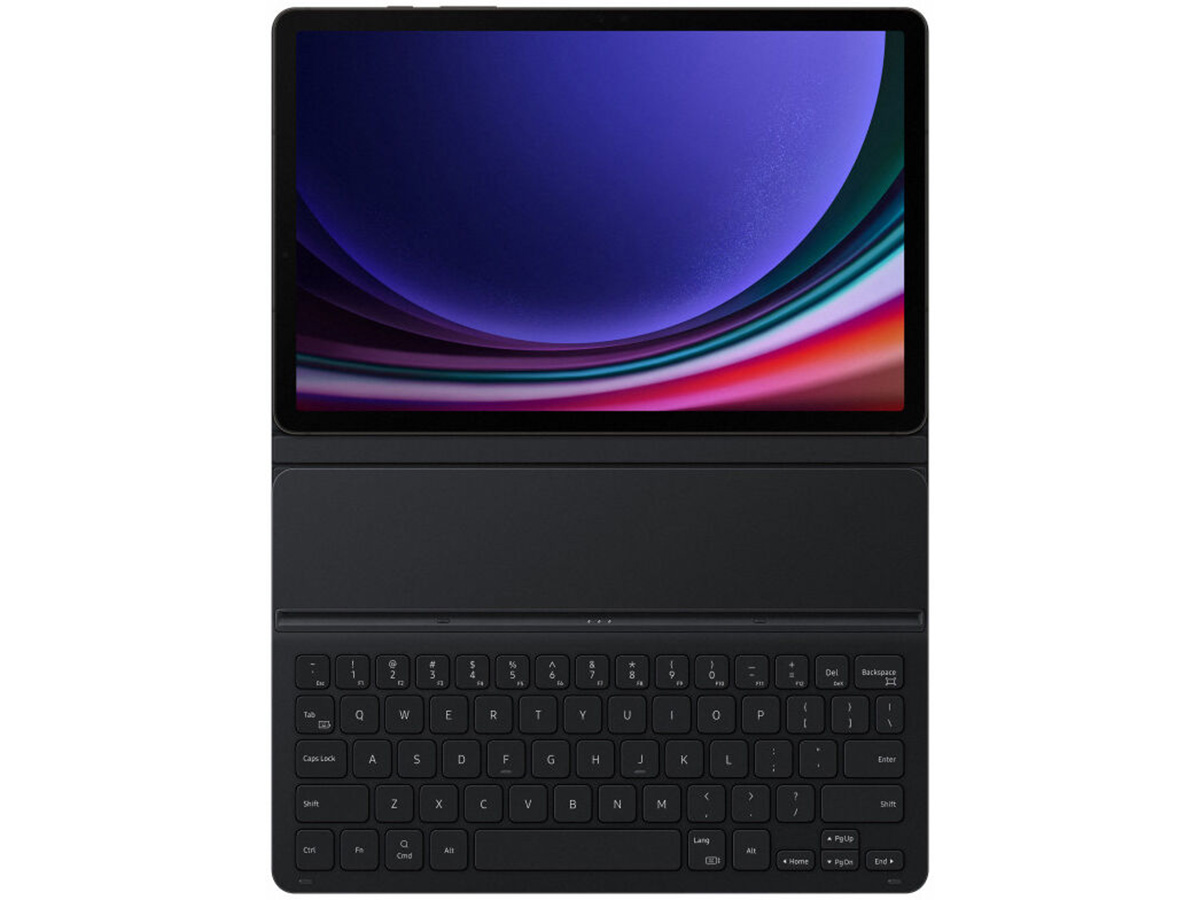 Samsung Galaxy Tab S9 / S9 FE Book Cover Keyboard Slim - Toetsenbord Case (EF-DX710UBEGWW)