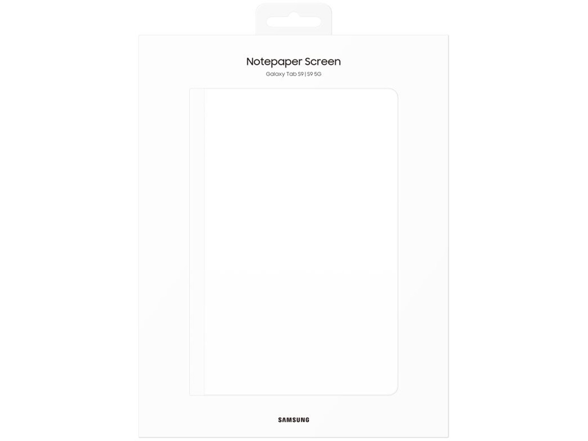 Samsung Galaxy Tab S9 / S9 FE NotePaper Screen Protector Magnetisch (EF-ZX712PWEGWW)