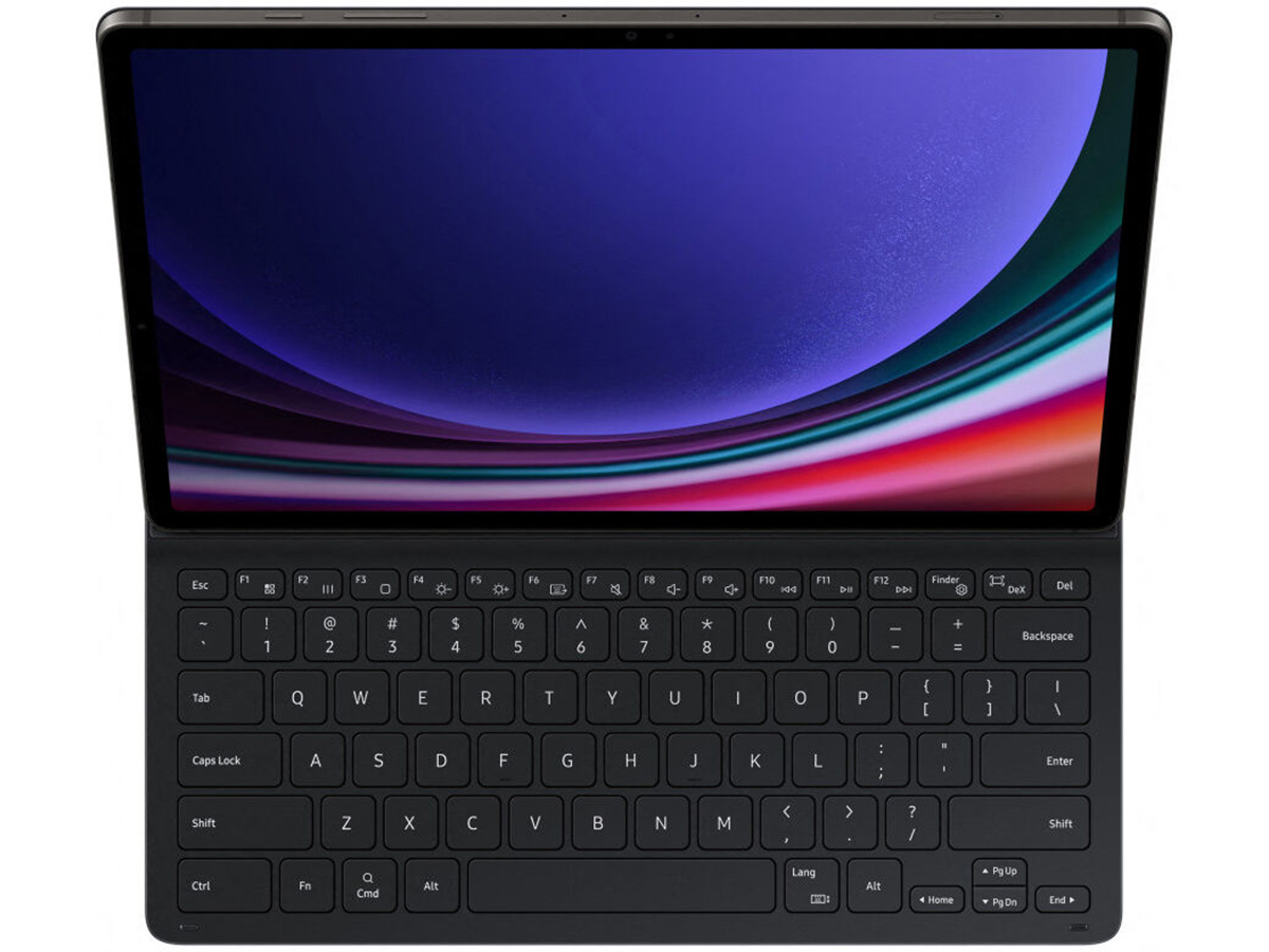 Samsung Galaxy Tab S9+/S9 FE+ Book Cover Keyboard Slim - Toetsenbord Case (EF-DX810UBEGWW)