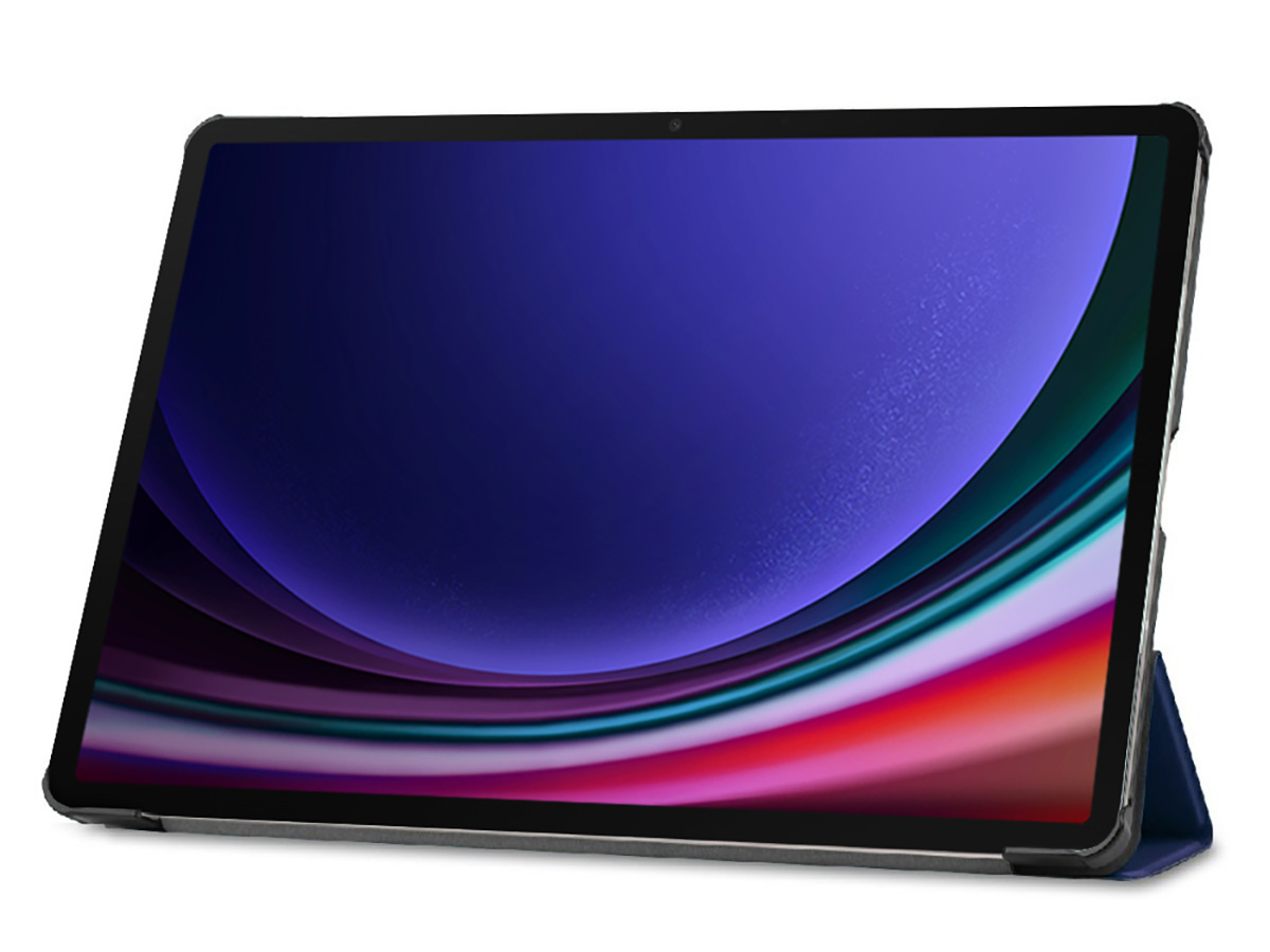 Just in Case Smart Folio Blauw - Samsung Galaxy Tab S10 Ultra/S9 Ultra Hoesje
