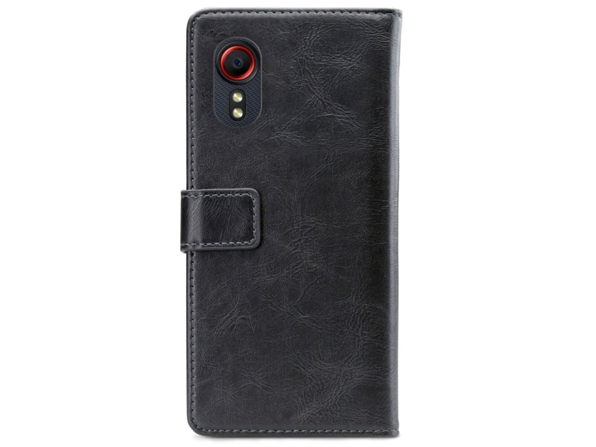 Mobilize Elite Walletbook Zwart - Samsung Galaxy Xcover 5 hoesje