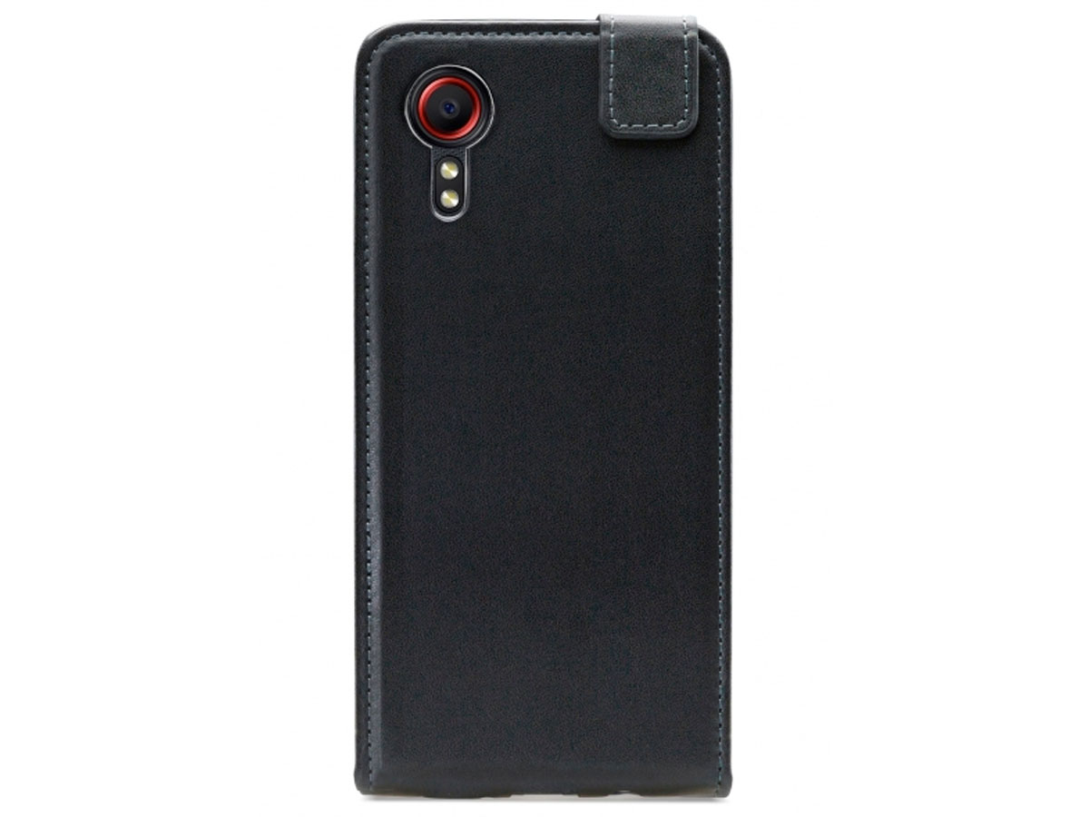 Mobilize Flip Case Zwart - Samsung Galaxy Xcover 5 hoesje